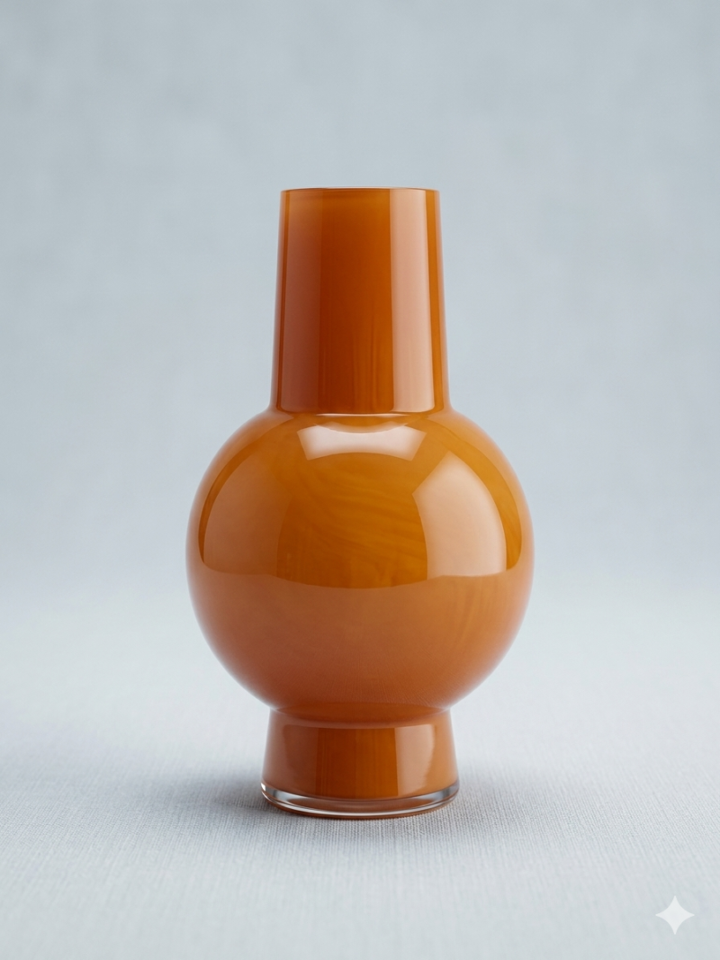 glass vase,15*26cm