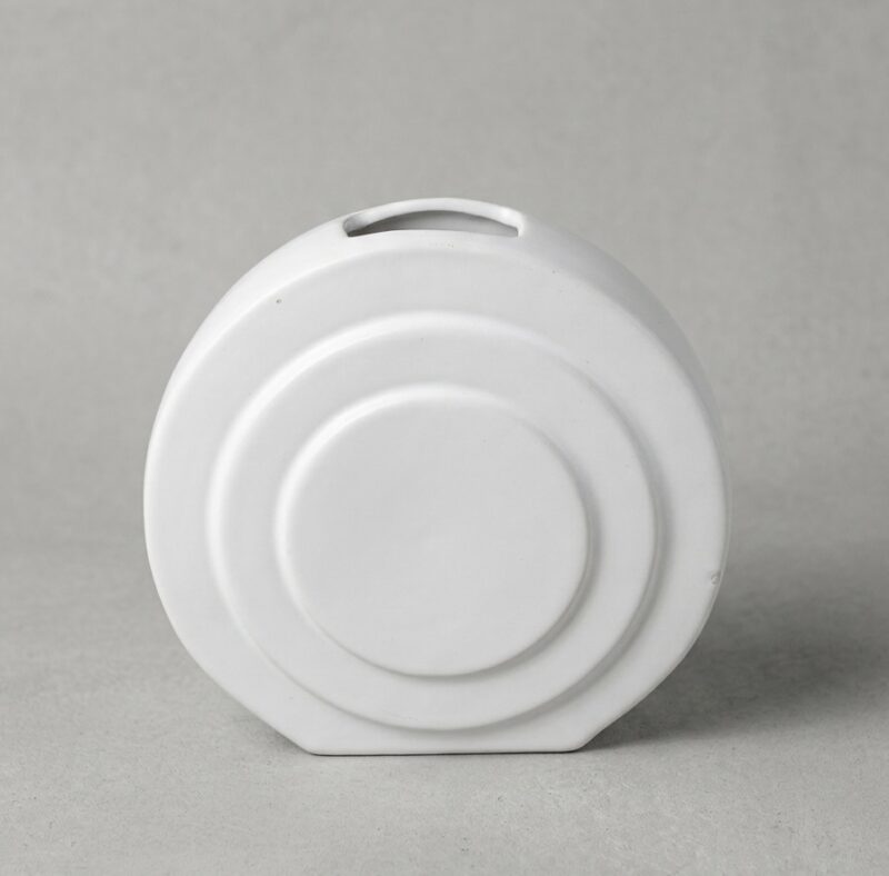 white ceramic vase
