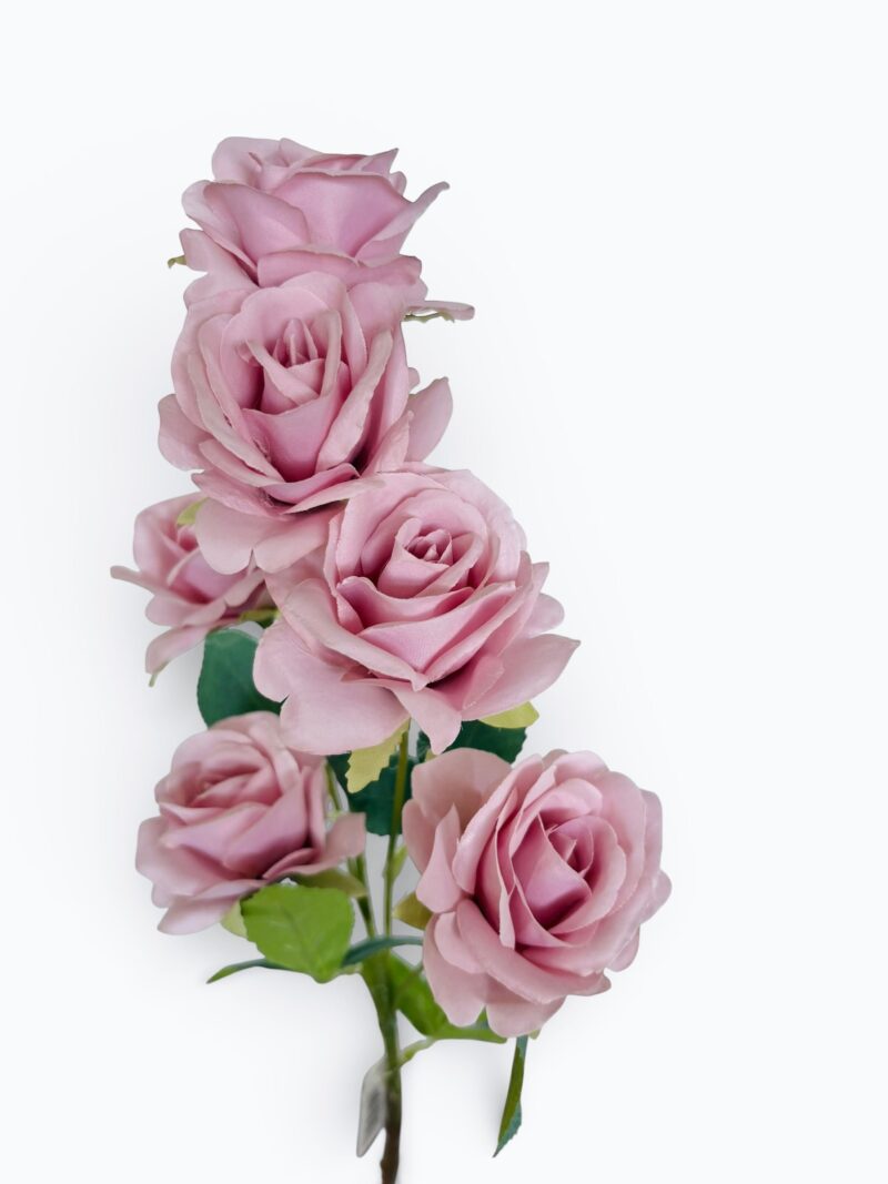 pink plastic flower,64cm.mix