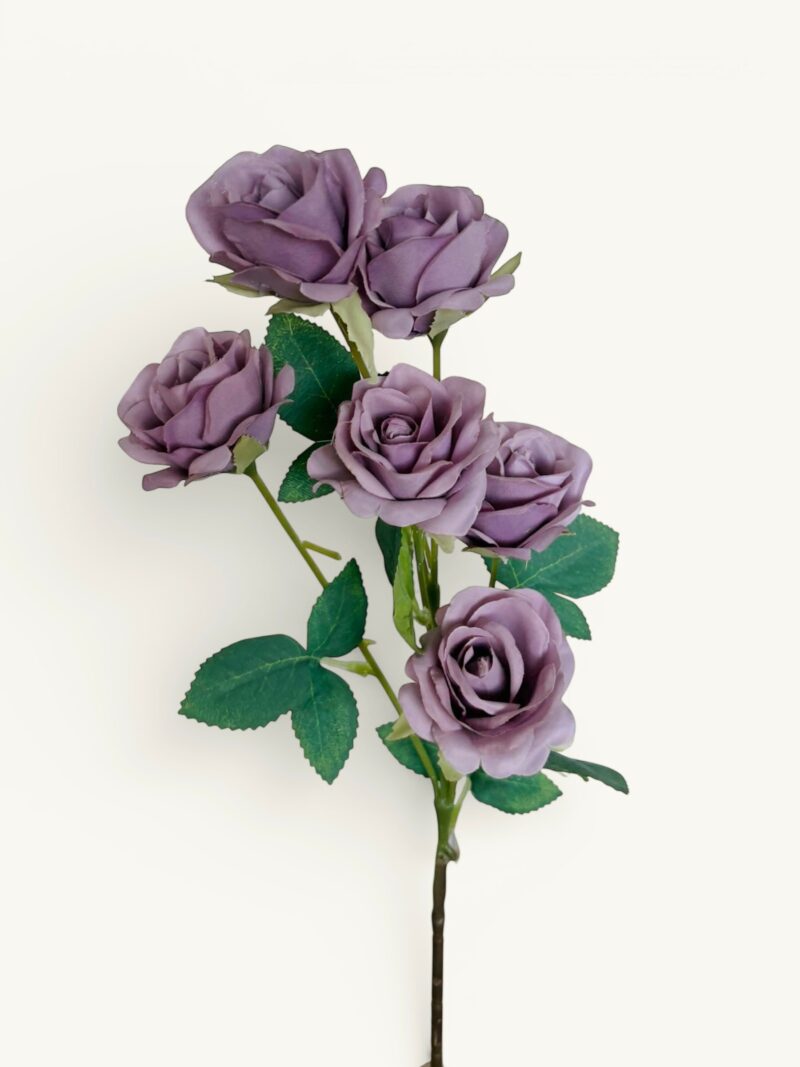 purple plastic flower,64cm.mix