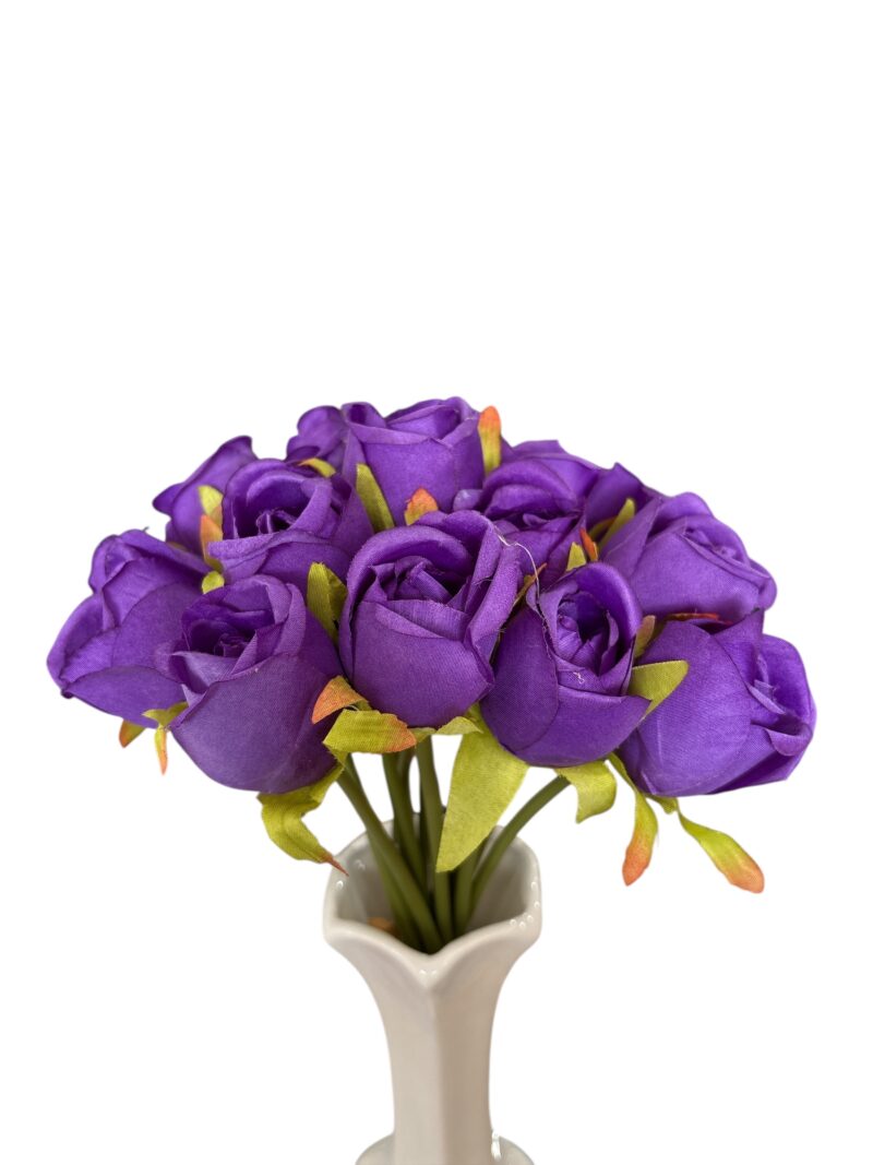purple plastic flower