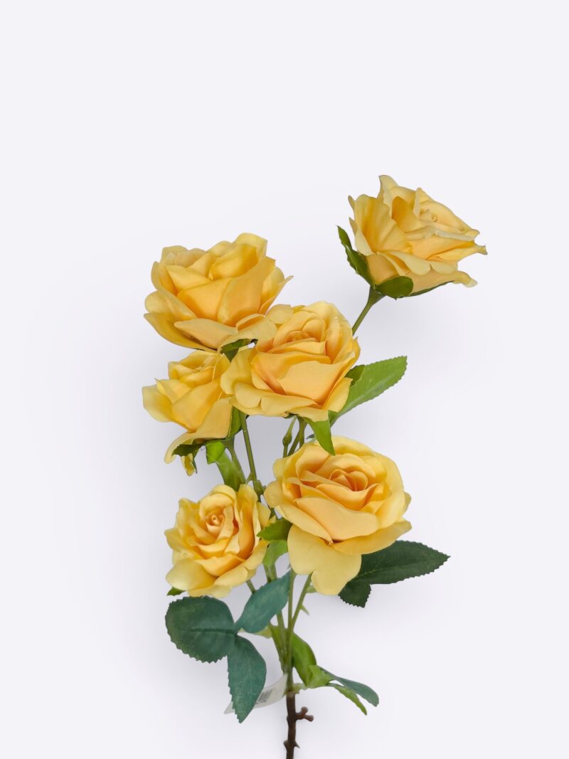 yellow plastic flower,64cm.mix